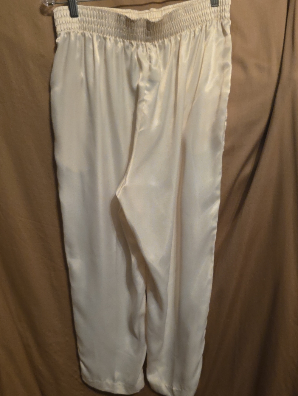 Ladies' Cream Beaded Two-Piece Set XL - Picture 8 of 9